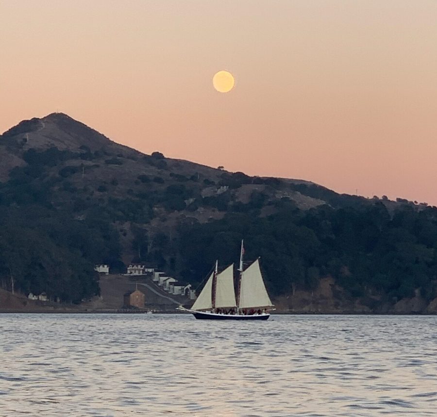 Bay Area Full Moon Cruise on Schooner Freda B