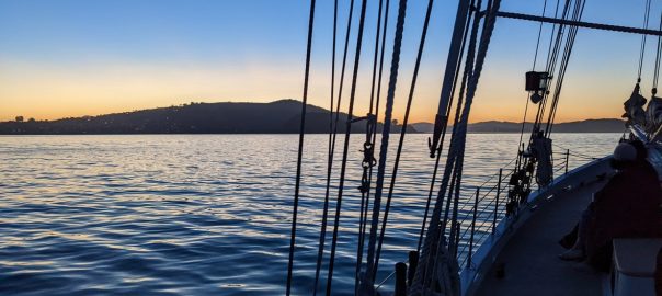 Full Moon Sail on SF Bay